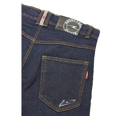 ストレッチデニムパンツルーズフィット ワンウォッシュネイビー