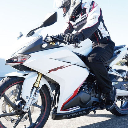 ハーフメッシュストレッチブラックデニムパンツLF ブラック