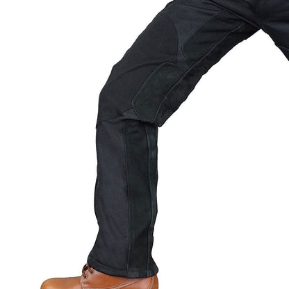 フルプロテクションメッシュパンツルーズフィット ブラック