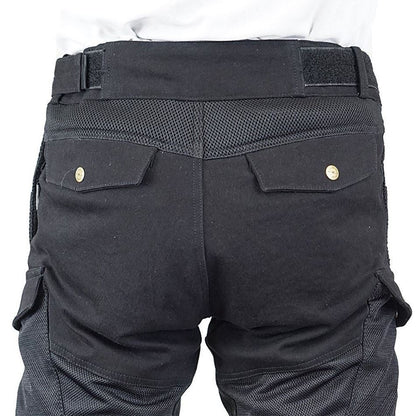 フルプロテクションメッシュパンツルーズフィット ブラック