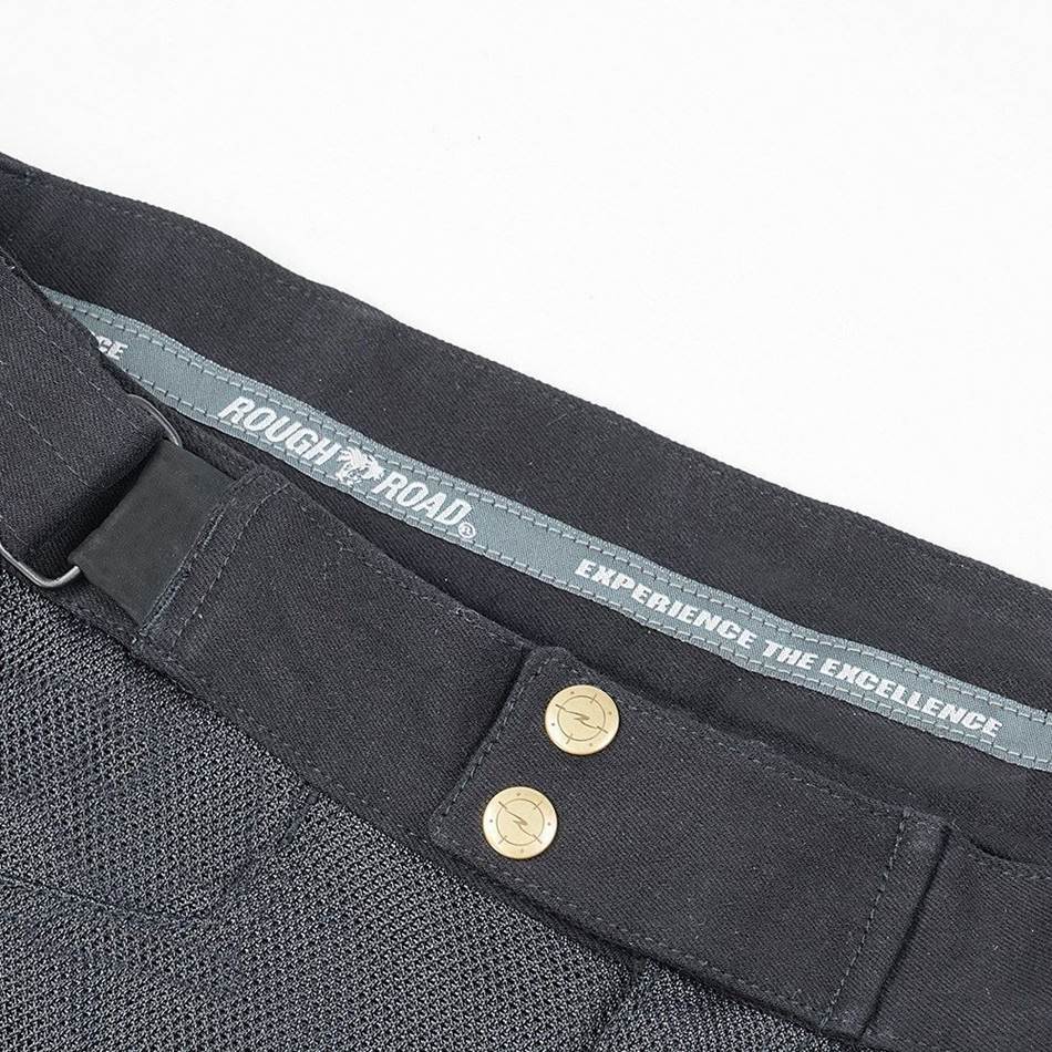 フルプロテクションメッシュパンツルーズフィット ブラック