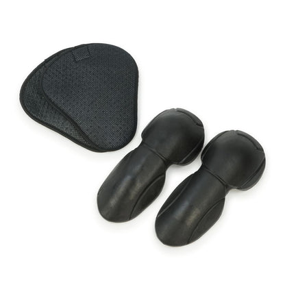 バイカーZIPメッシュパンツルーズフィット ブラック