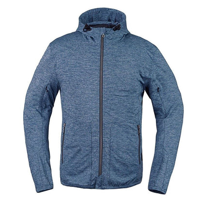 ストレッチエアフーディFP アイアンブルー LL