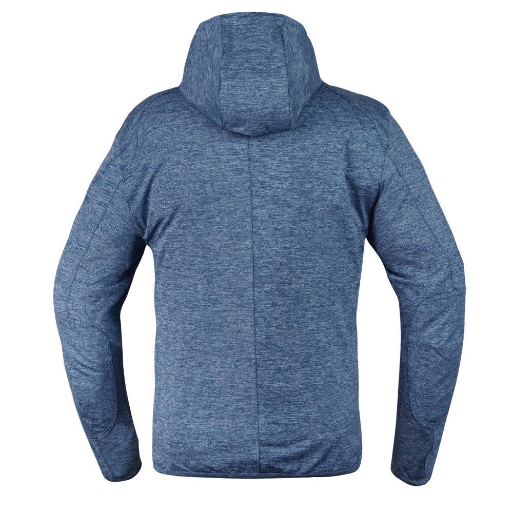 ストレッチエアフーディFP アイアンブルー LL