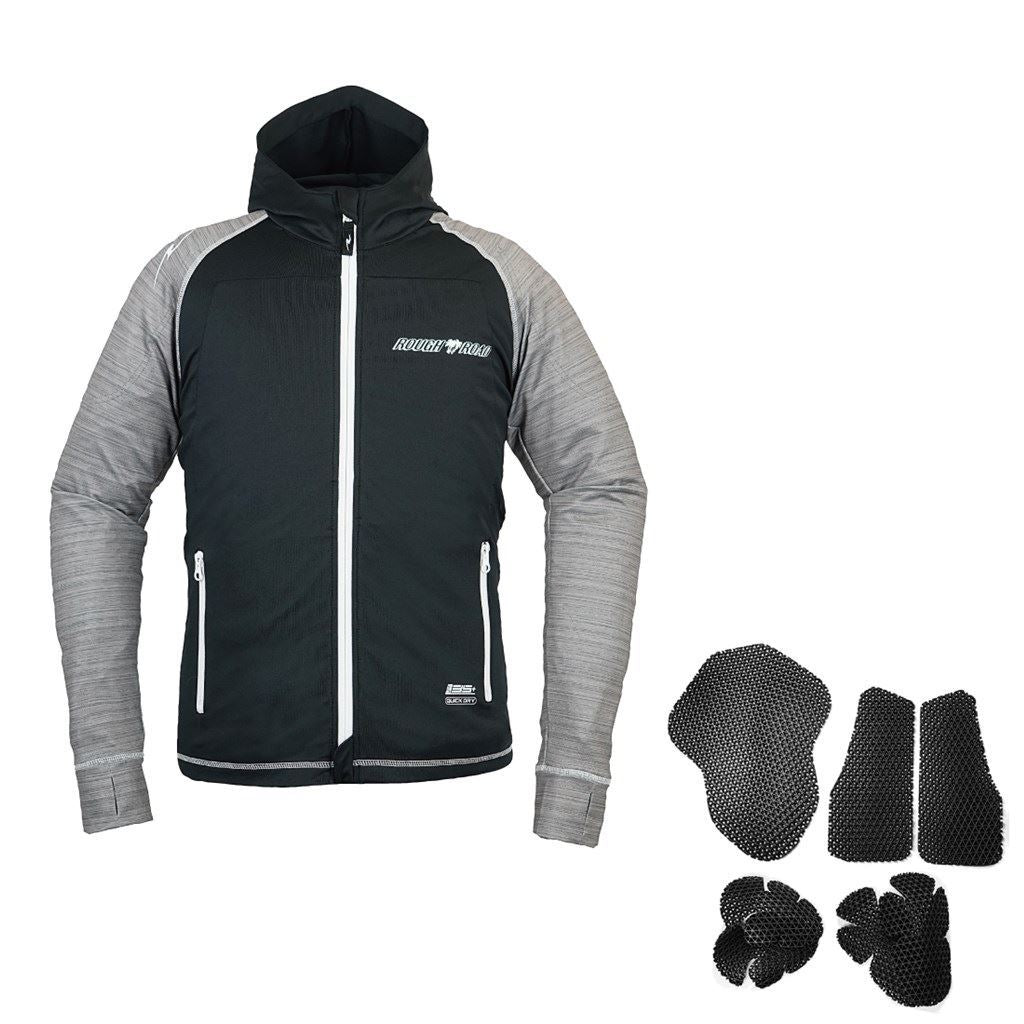 アーマーフーディーエアスルーパッドセット ブラック