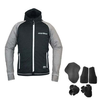 アーマーフーディーエアスルーパッドセット ブラック