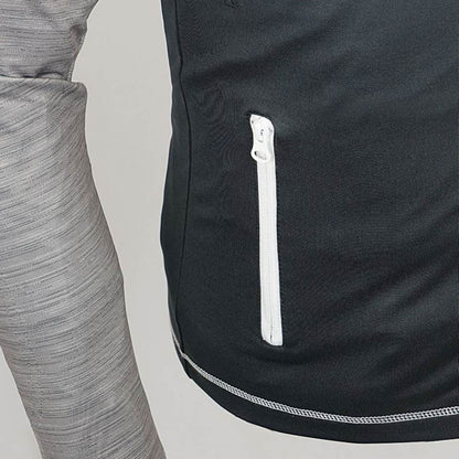 アーマーフーディ ブラック/ヘアライングレー