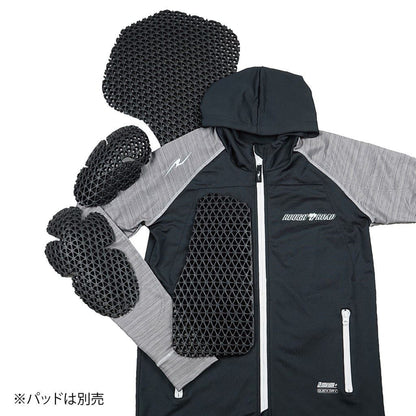 アーマーフーディ ブラック