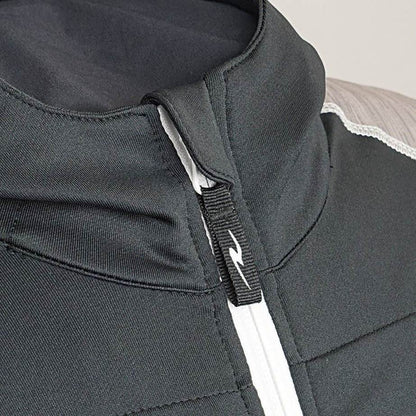 アーマーフーディ ヘアライングレー×ブラック