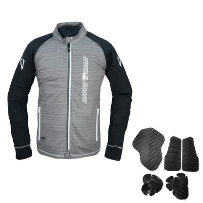 アーマージャケットエアスルーパッドセット ブラック