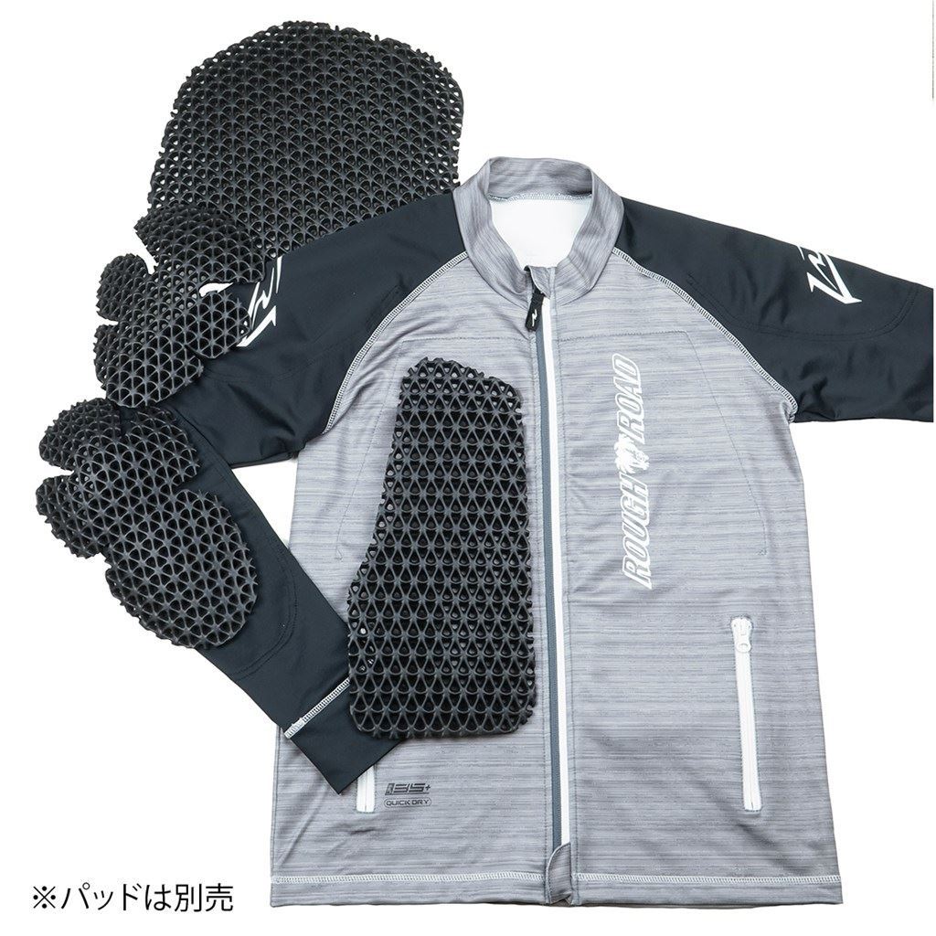 アーマージャケット ブラック/ヘアライングレー