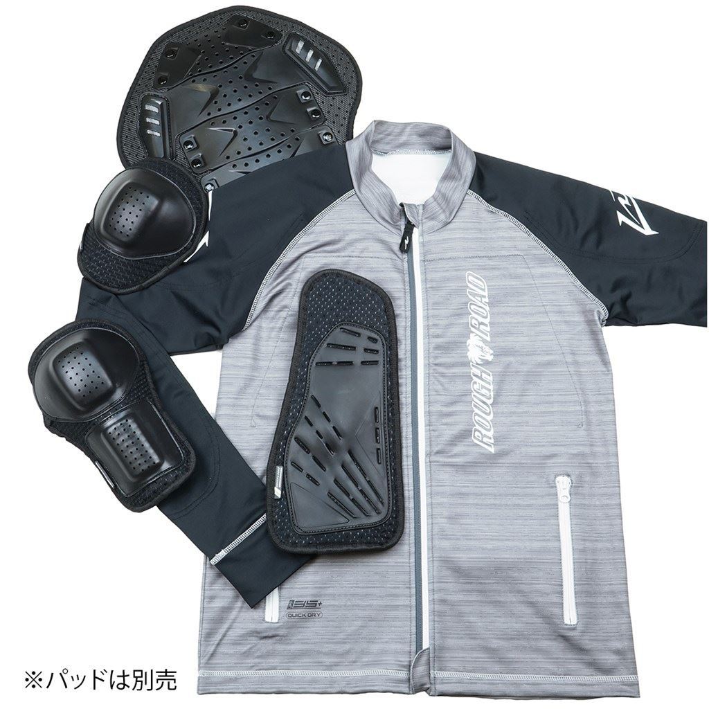 アーマージャケット ブラック/ヘアライングレー