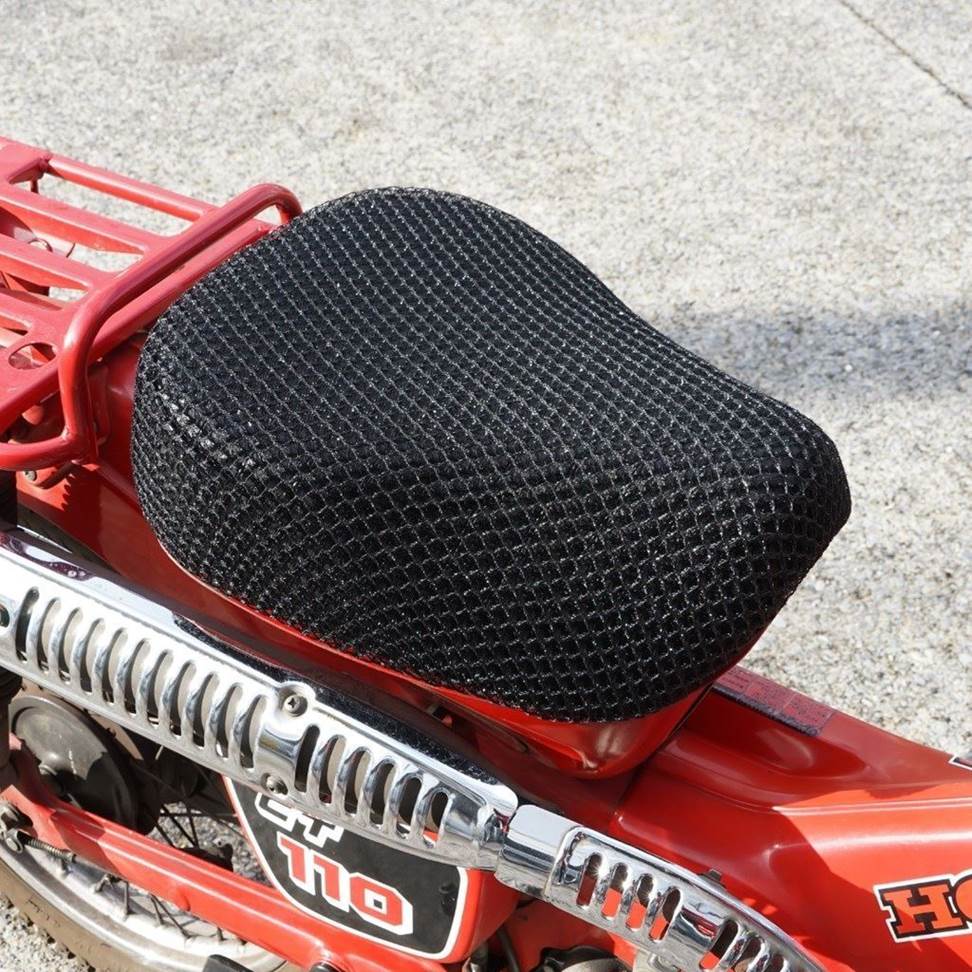 メッシュシートカバー ブラック 51×53cm スタンダード スーパーカブ50 リトルカブ