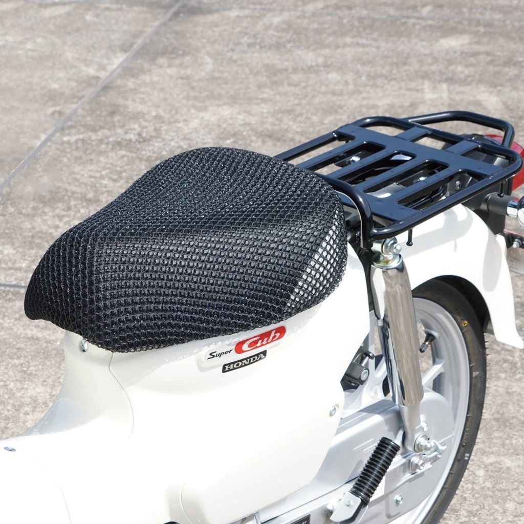 メッシュシートカバー ブラック 51×53cm スタンダード スーパーカブ50 リトルカブ