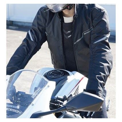 フロントVベントメッシュ ブラック BK3