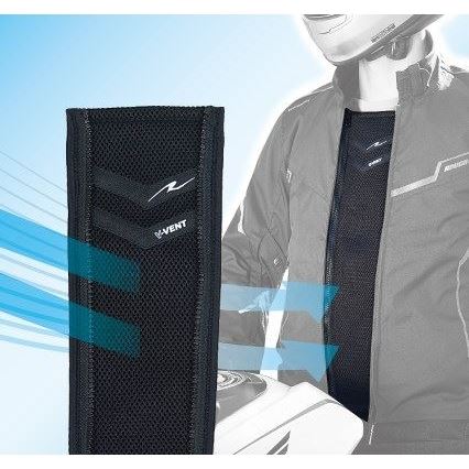 フロントVベントメッシュ ブラック BK4