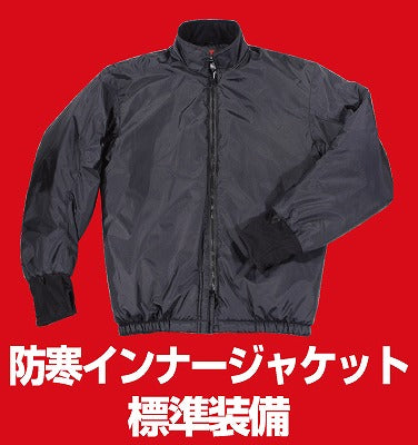 スムースストレッチシェルパーカー Lサイズ ネイビー/ガンメタル