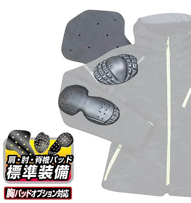スムースストレッチシェルパーカー Lサイズ ネイビー/ガンメタル