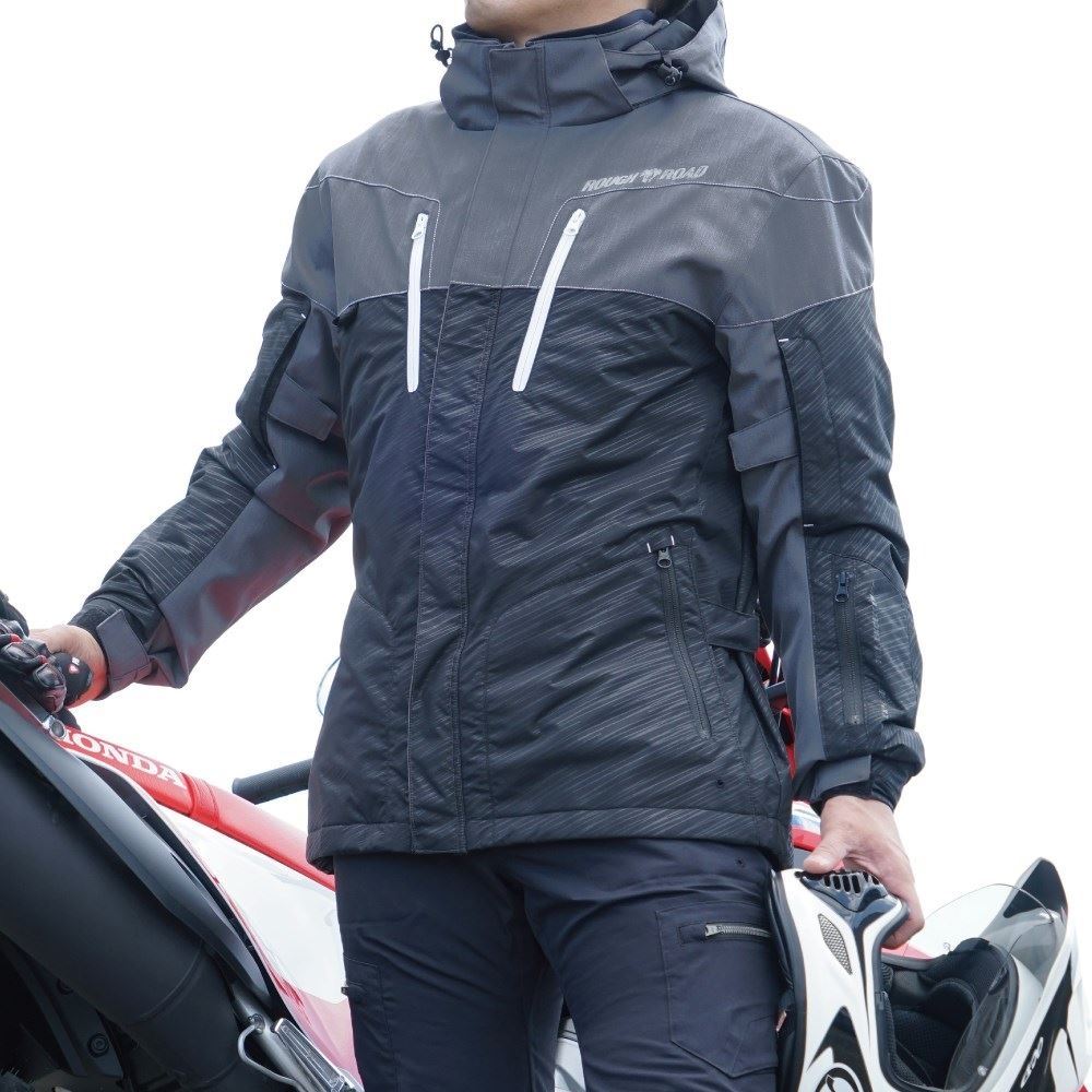 WS Primaloft Warm Hoodie Black x Khaki