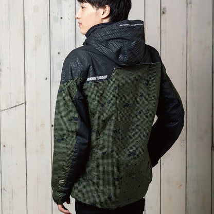 WS Primaloft Warm Hoodie Black x Khaki