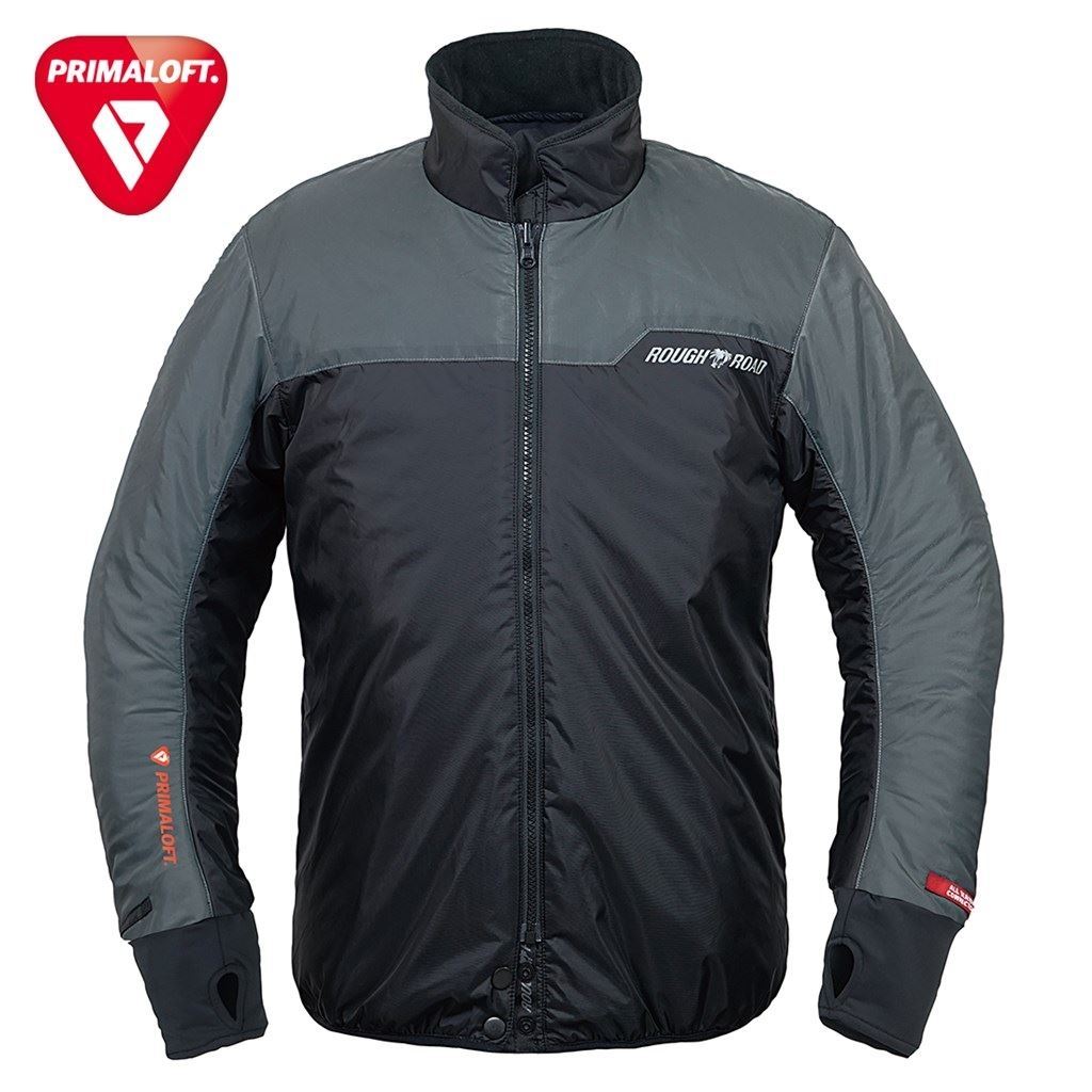 WS Primaloft Warm Hoodie Black x Khaki