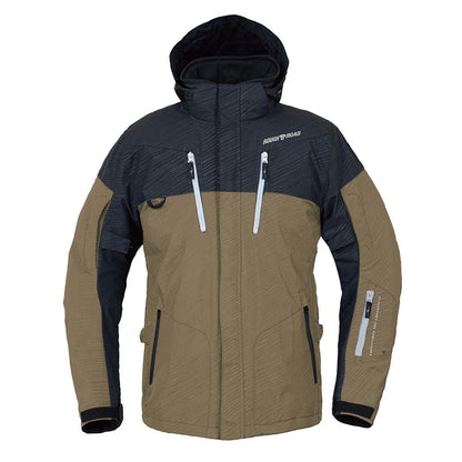WS Primaloft Warm Hoodie Black x Khaki