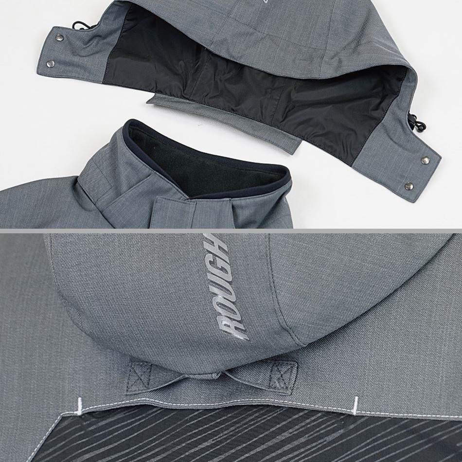 WS Primaloft Warm Hoodie Black x Khaki