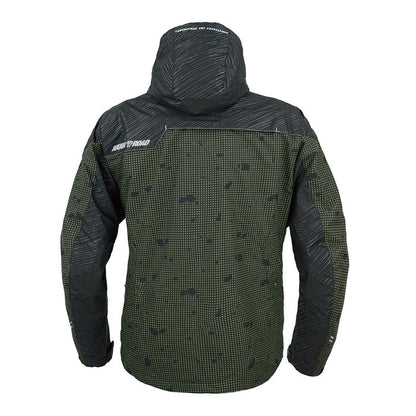 WSプリマロフトウォームパーカー ブラック×ナイトカモ