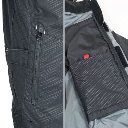 WSプリマロフトウォームパーカー ブラック×ナイトカモ