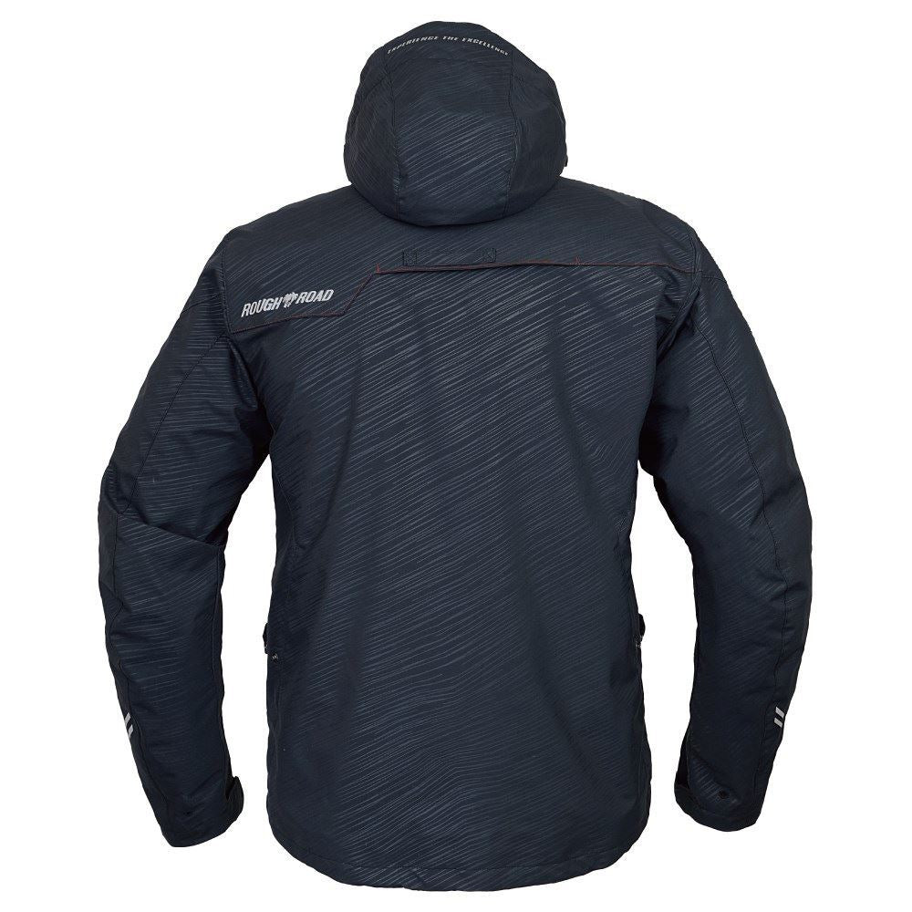 WS PrimaLoft Warm Parka Black x Red
