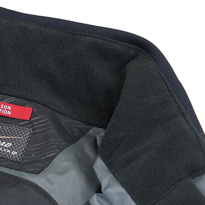 WSプリマロフトウォームパーカー ガンメタ×ブラック