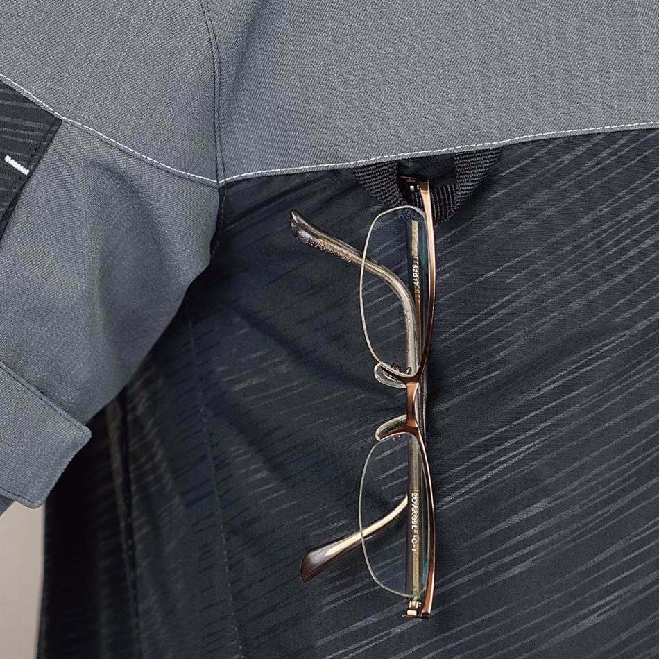 WSプリマロフトウォームパーカー ガンメタ×ブラック