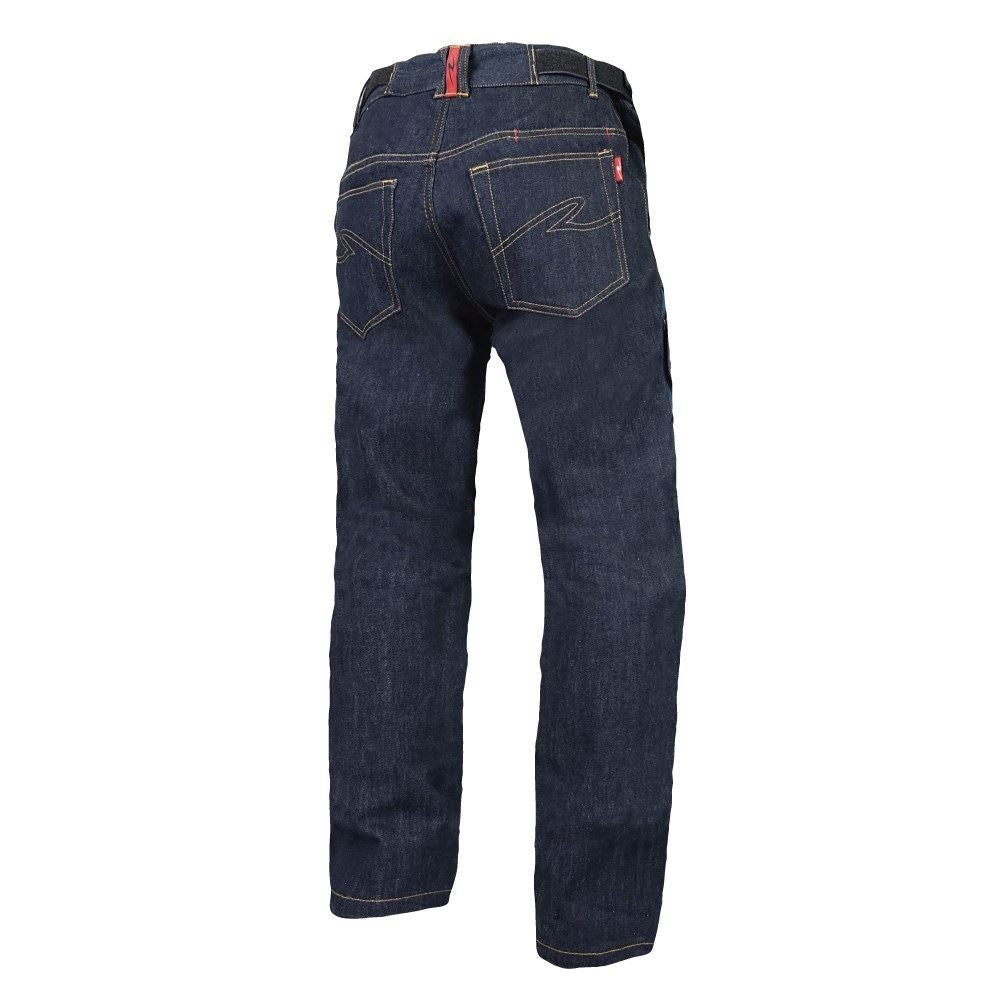 HOTウインドガードデニムパンツ ルーズフィット ワンウォッシュネイビー