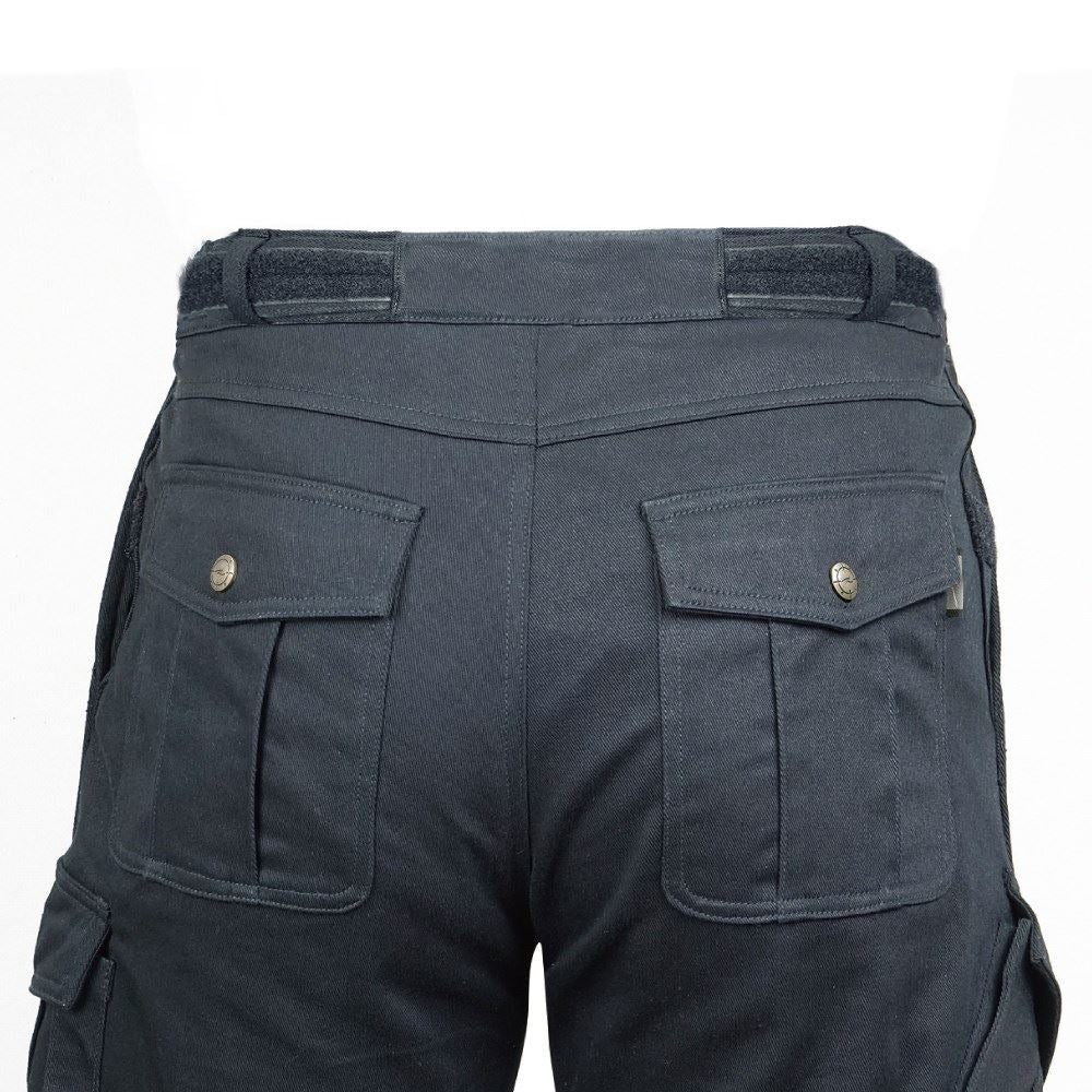 HOTライディングカーゴストレッチコットンパンツルーズフィット ブラック WMW ウーマン