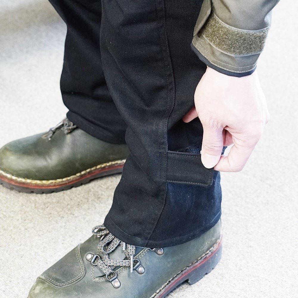 HOTライディングカーゴストレッチコットンパンツルーズフィット ブラック WMW ウーマン