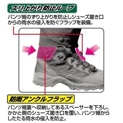 グライドレインスーツ オレンジ