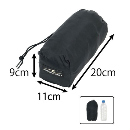 デュアルテックスコンパクトレインスーツ ブラック