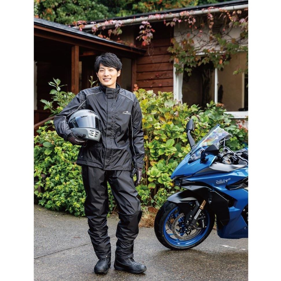 デュアルテックスコンパクトレインスーツ オレンジ