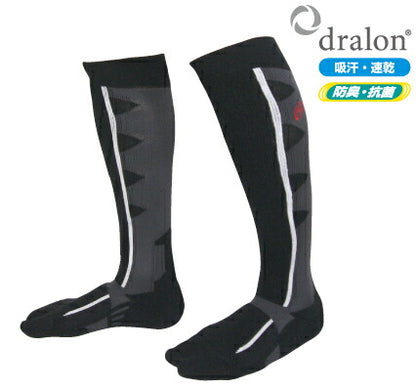 Compression Touring Socks, size L, black