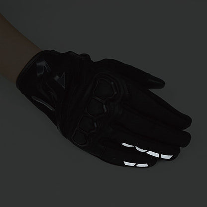 ナックルガードグローブ ブラック×ホワイト
