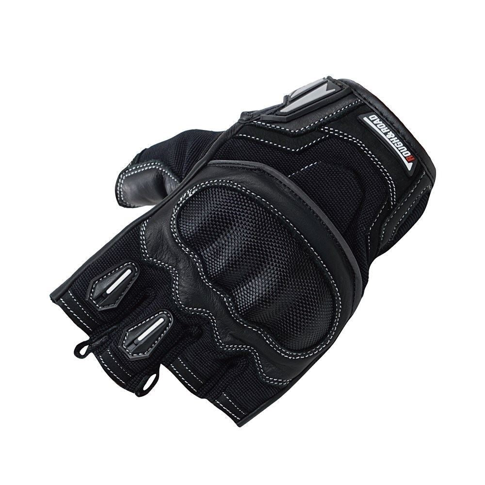 プロテクションハーフフィンガーグローブ ブラック