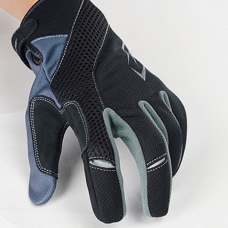 ライディングメッシュグローブ ブラックカモ