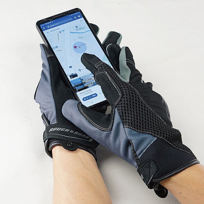 ライディングメッシュグローブ ボルドー