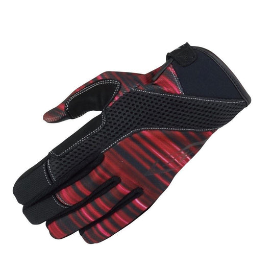 ライディングメッシュグローブ ボルドー