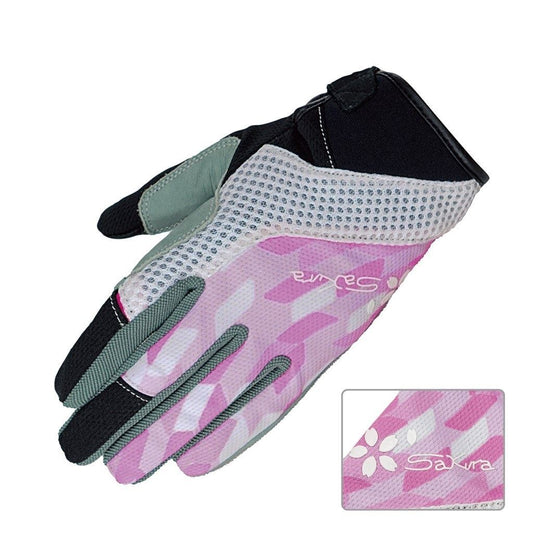 ライディングメッシュグローブ サクラ