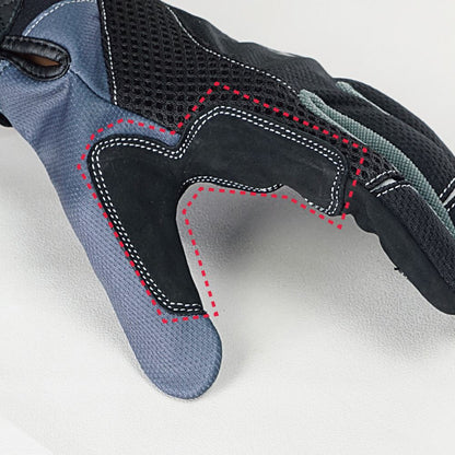 ライディングメッシュグローブ メンズ ストリートマゼンタ LL