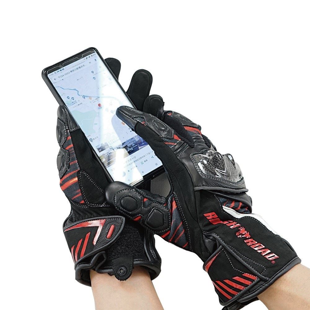 プロテクションツアラーウインターグローブ スラッシュレッド