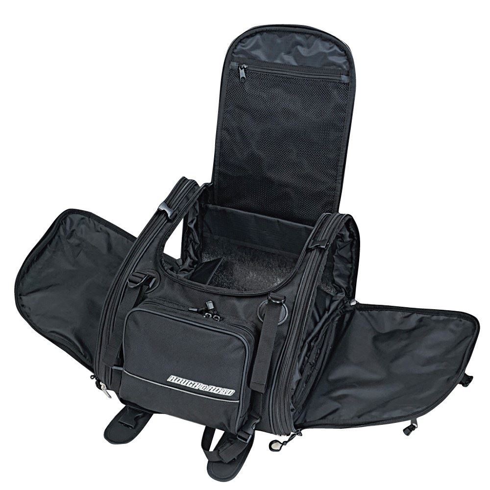 ラフリアバッグ ブラック 41～53L