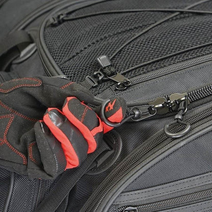 ラフリアバッグ ブラック 41～53L