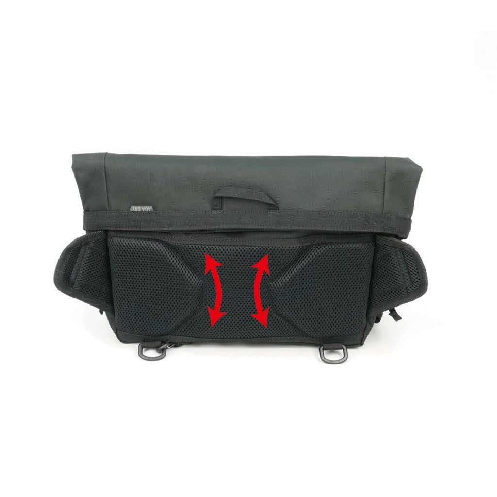 AQA DRY ワンショルダー ブラック 7.8L